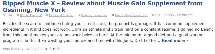 ripped muscle x real review