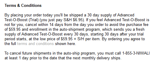 niwali advanced test-o-boost review