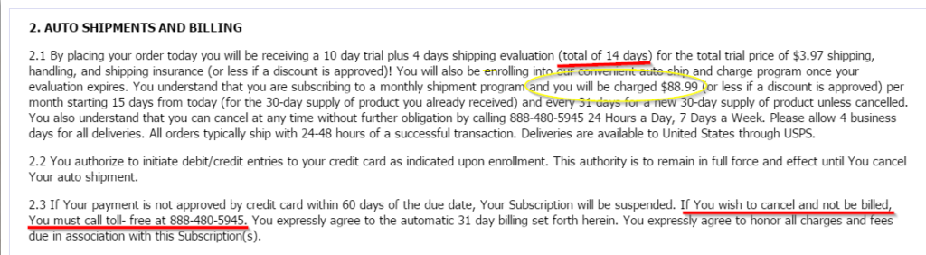 TestoRip X Trial Terms