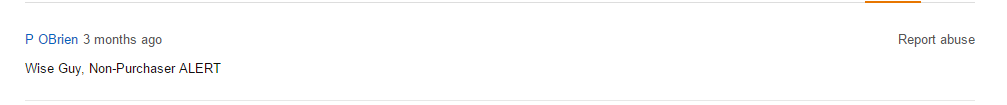 Super Male Vitality 1-star review comment 1