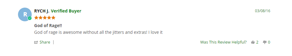 God of Rage Good Review 3 Image