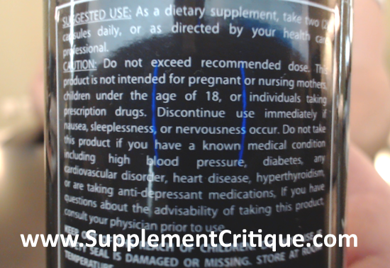 noxitril side effects and warnings