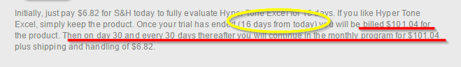 hyper tone excel terms