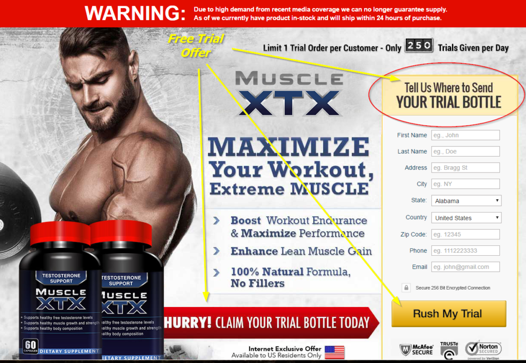 Muscle XTX Review – 7 BIG Reasons to Stay Away