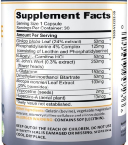 NeuroIgnite Ingredients