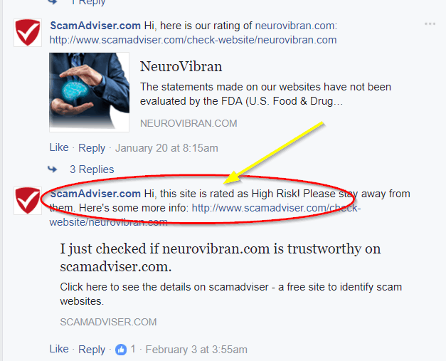 NeuroVibran High Risk Image