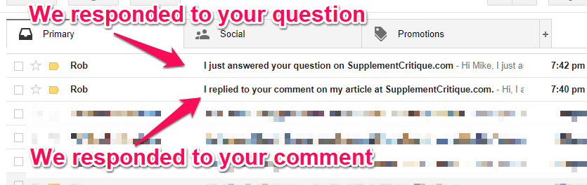 Frequently Asked Questions We Get At SupplementCritique.com